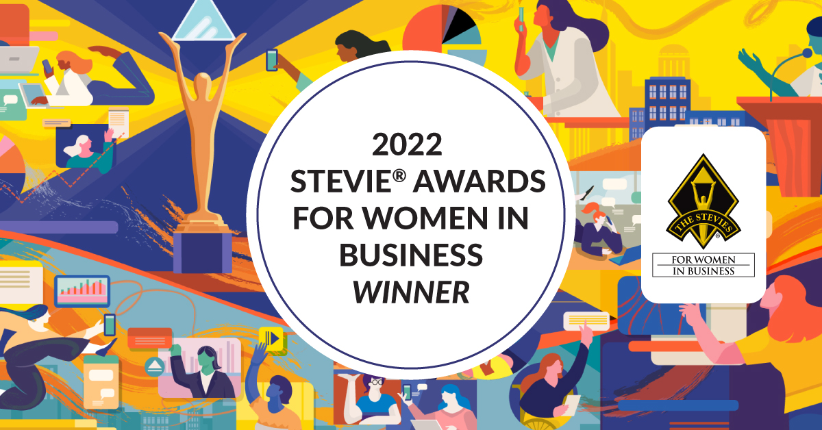 2022 Stevie Awards for Women In Business Winner